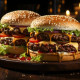 Double Deluxe Quarter Pounder Burger